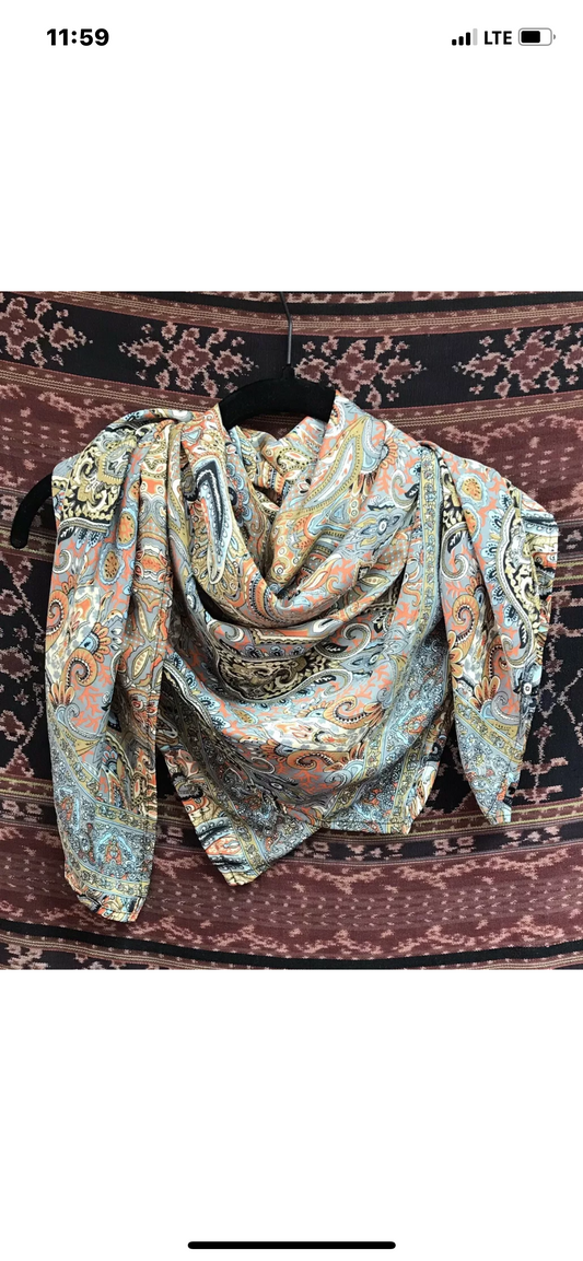 Tienda Ho Silk Blend Scarf